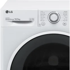 LG FAV310WNE 10kg Freestanding 1400rpm Washing Machine - White -Prime Kitchen lg fav310wne 10kg freestanding 1400rpm washing machine white8806091353221 03c bq
