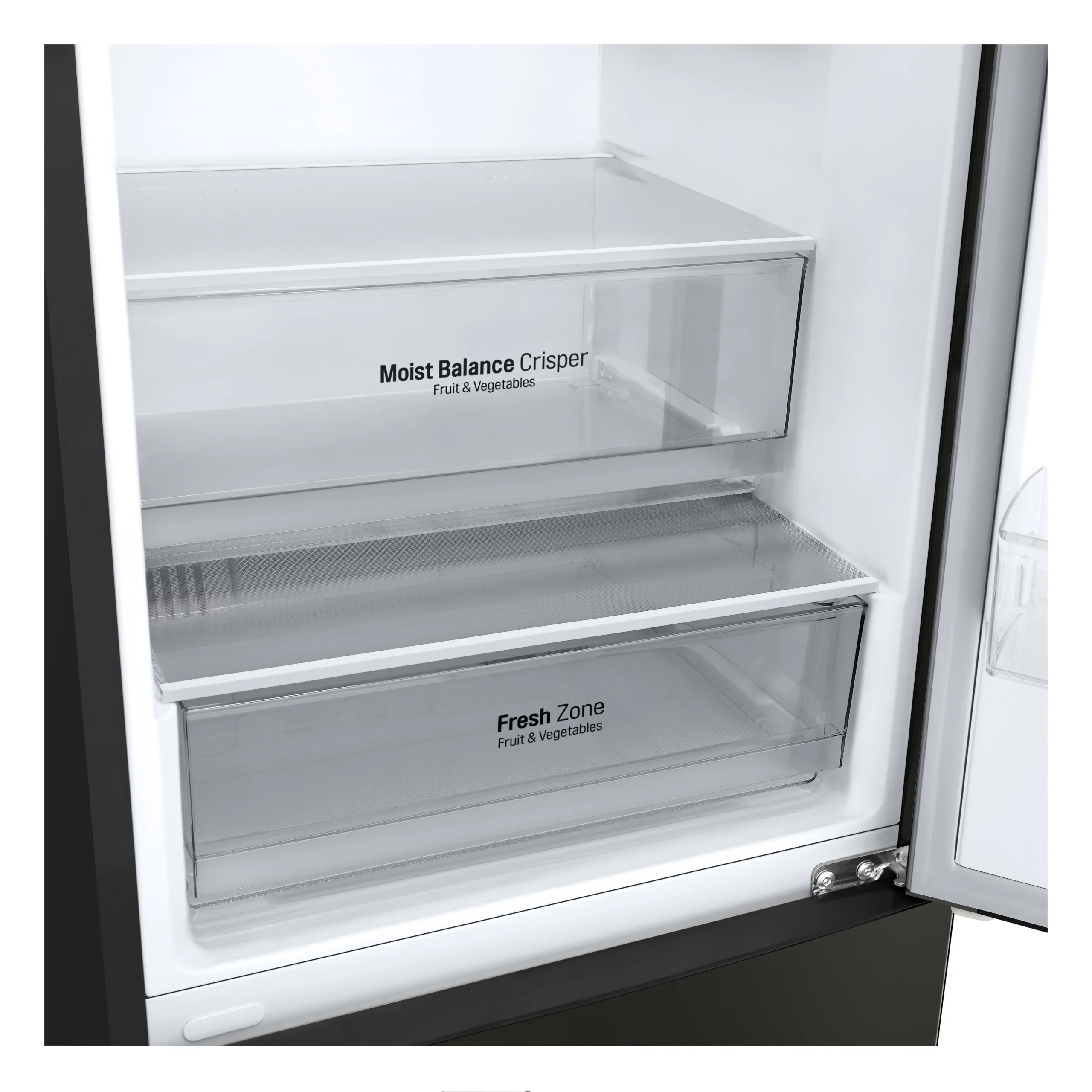 LG GBB61BLJEC_BK Freestanding Frost Free Fridge Freezer - Black 11 LG GBB61BLJEC_BK Freestanding Frost Free Fridge Freezer - Black - Image 9