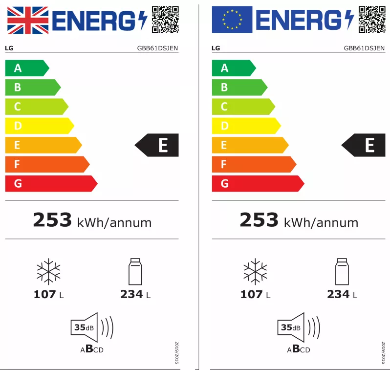 LG GBB61DSJEN 70:30 Freestanding Frost Free Fridge Freezer - Graphite 12 LG GBB61DSJEN 70:30 Freestanding Frost Free Fridge Freezer - Graphite - Image 10
