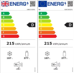 LG GBB72PZEFN 70:30 Freestanding Frost Free Fridge Freezer -Prime Kitchen lg gbb72pzefn 70 30 freestanding frost free fridge freezer8806098360659 EUP EN