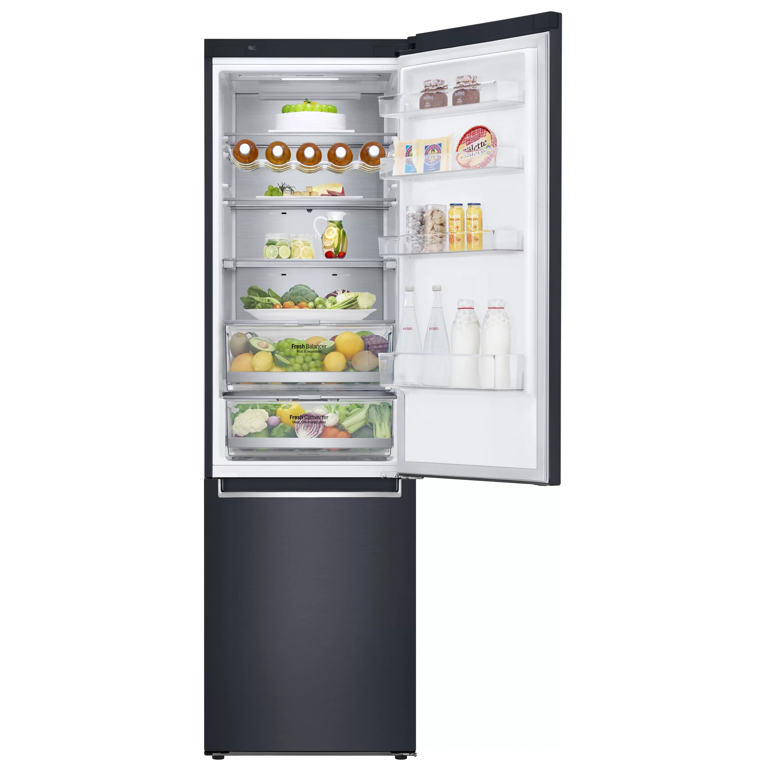 LG GBB92MCABP_BK Freestanding Frost Free Fridge Freezer - Black 6 LG GBB92MCABP_BK Freestanding Frost Free Fridge Freezer - Black - Image 4
