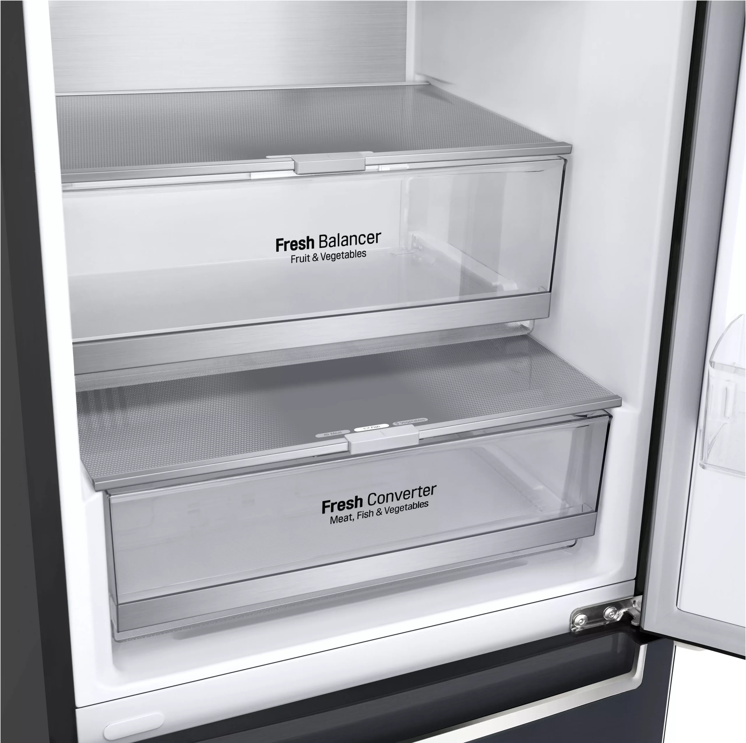 LG GBB92MCABP_BK Freestanding Frost Free Fridge Freezer - Black 12 LG GBB92MCABP_BK Freestanding Frost Free Fridge Freezer - Black - Image 10