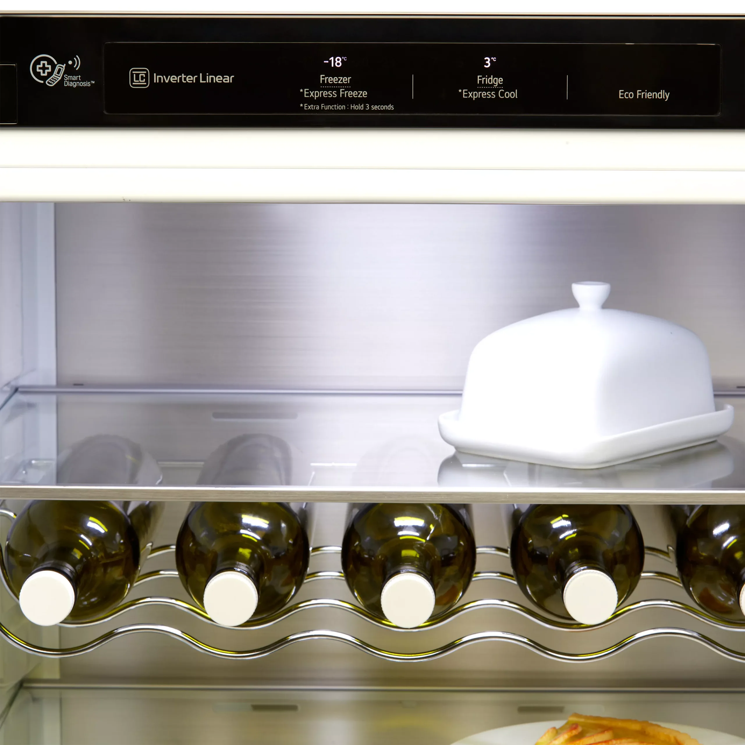 LG GBB92MCBAP_MB Freestanding Frost Free Fridge Freezer - Matt Black 6 LG GBB92MCBAP_MB Freestanding Frost Free Fridge Freezer - Matt Black - Image 4