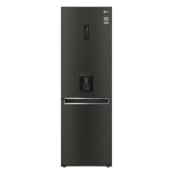 LG GBF61BLHEN_BK 60:40 Freestanding Frost Free Fridge Freezer - Black