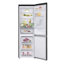 LG GBF61BLHEN_BK 60:40 Freestanding Frost Free Fridge Freezer - Black -Prime Kitchen lg gbf61blhen bk 60 40 freestanding frost free fridge freezer black8806091812803 03c bq 1