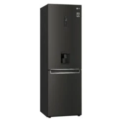 LG GBF61BLHEN_BK 60:40 Freestanding Frost Free Fridge Freezer - Black -Prime Kitchen lg gbf61blhen bk 60 40 freestanding frost free fridge freezer black8806091812803 08c bq 1