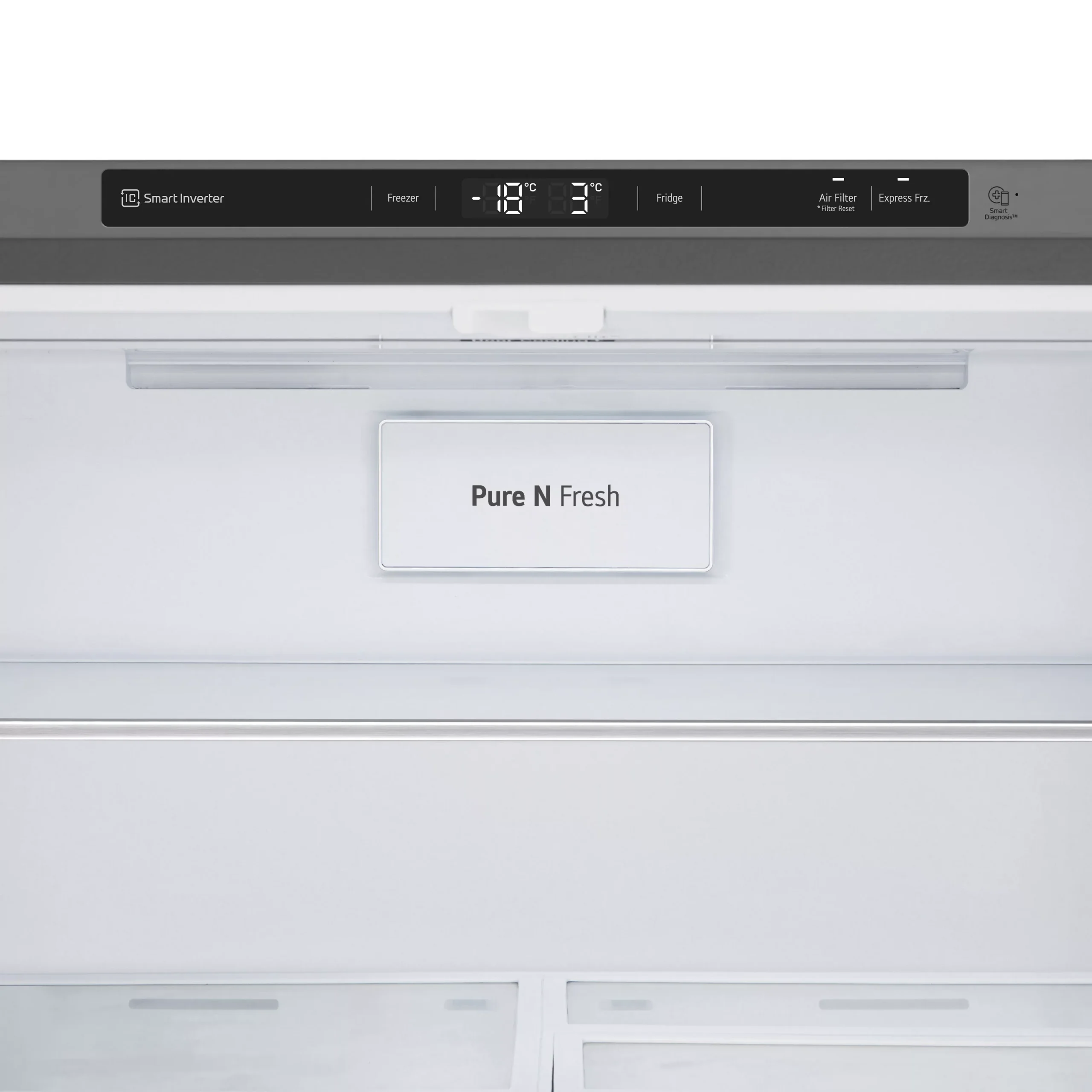 LG GMB844PZFG_SI American Style Freestanding Frost Free Fridge Freezer - Silver Effect 7 LG GMB844PZFG_SI American Style Freestanding Frost Free Fridge Freezer - Silver Effect - Image 5