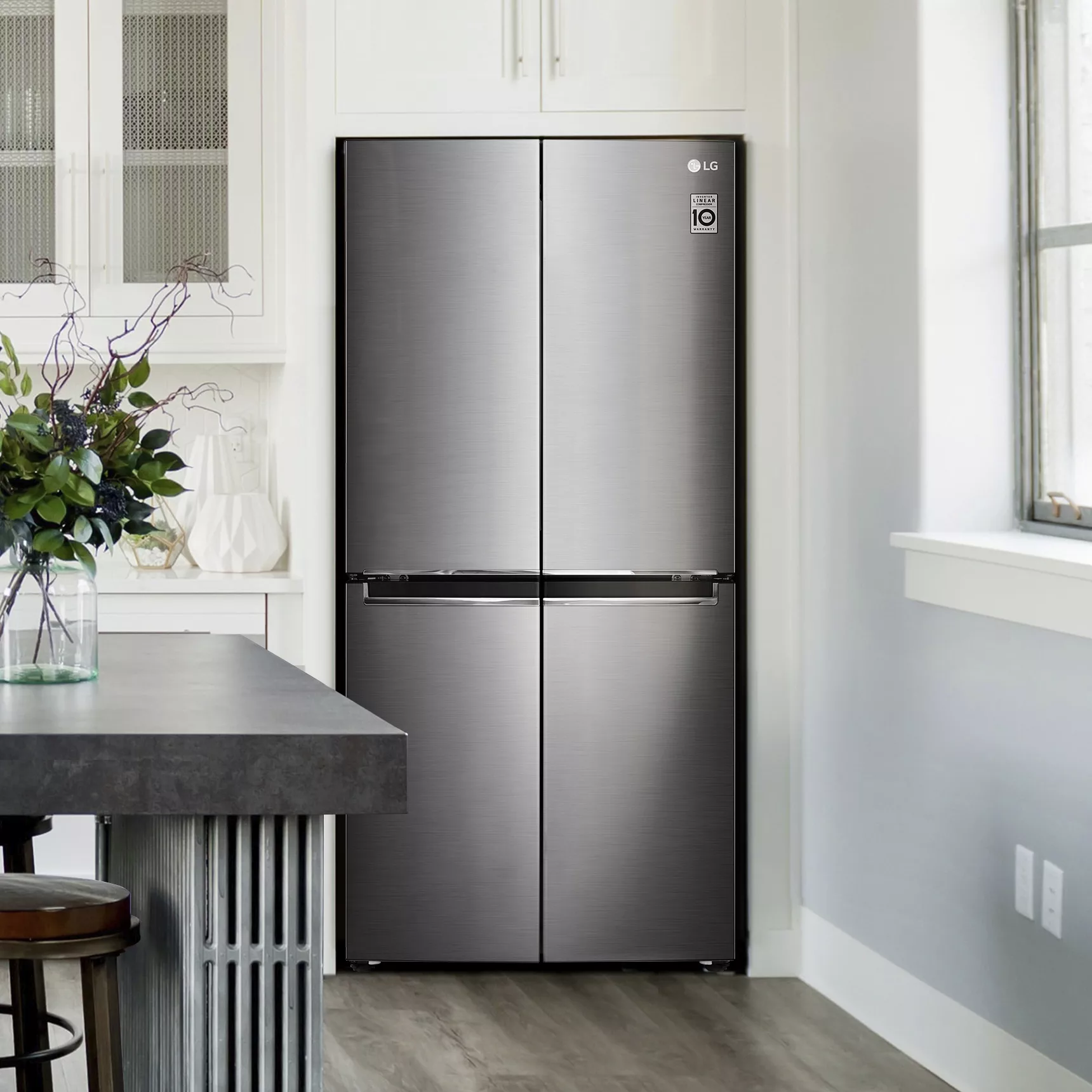 LG GMB844PZFG_SI American Style Freestanding Frost Free Fridge Freezer - Silver Effect 17 LG GMB844PZFG_SI American Style Freestanding Frost Free Fridge Freezer - Silver Effect - Image 15