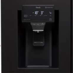 LG GMX945MC9F_BK American Style Freestanding Frost Free Fridge Freezer - Black -Prime Kitchen lg gmx945mc9f bk american style freestanding frost free fridge freezer black8806091046574 02c bq