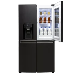 LG GMX945MC9F_BK American Style Freestanding Frost Free Fridge Freezer - Black -Prime Kitchen lg gmx945mc9f bk american style freestanding frost free fridge freezer black8806091046574 04c bq