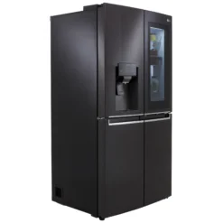 LG GMX945MC9F_BK American Style Freestanding Frost Free Fridge Freezer - Black -Prime Kitchen lg gmx945mc9f bk american style freestanding frost free fridge freezer black8806091046574 12c bq