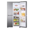 LG GSBV70DSTF_GH American Style Freestanding Frost Free Fridge Freezer - Graphite -Prime Kitchen lg gsbv70dstf gh american style freestanding frost free fridge freezer graphite8806091426826 02c bq