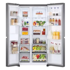 LG GSBV70DSTF_GH American Style Freestanding Frost Free Fridge Freezer - Graphite -Prime Kitchen lg gsbv70dstf gh american style freestanding frost free fridge freezer graphite8806091426826 04c bq