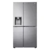 LG GSJV90PZAE_SI American Style Freestanding Frost Free Fridge Freezer - Silver Effect -Prime Kitchen lg gsjv90pzae si american style freestanding frost free fridge freezer silver effect8806091734310 01c bq 1