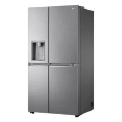 LG GSJV90PZAE_SI American Style Freestanding Frost Free Fridge Freezer - Silver Effect -Prime Kitchen lg gsjv90pzae si american style freestanding frost free fridge freezer silver effect8806091734310 10c bq 1