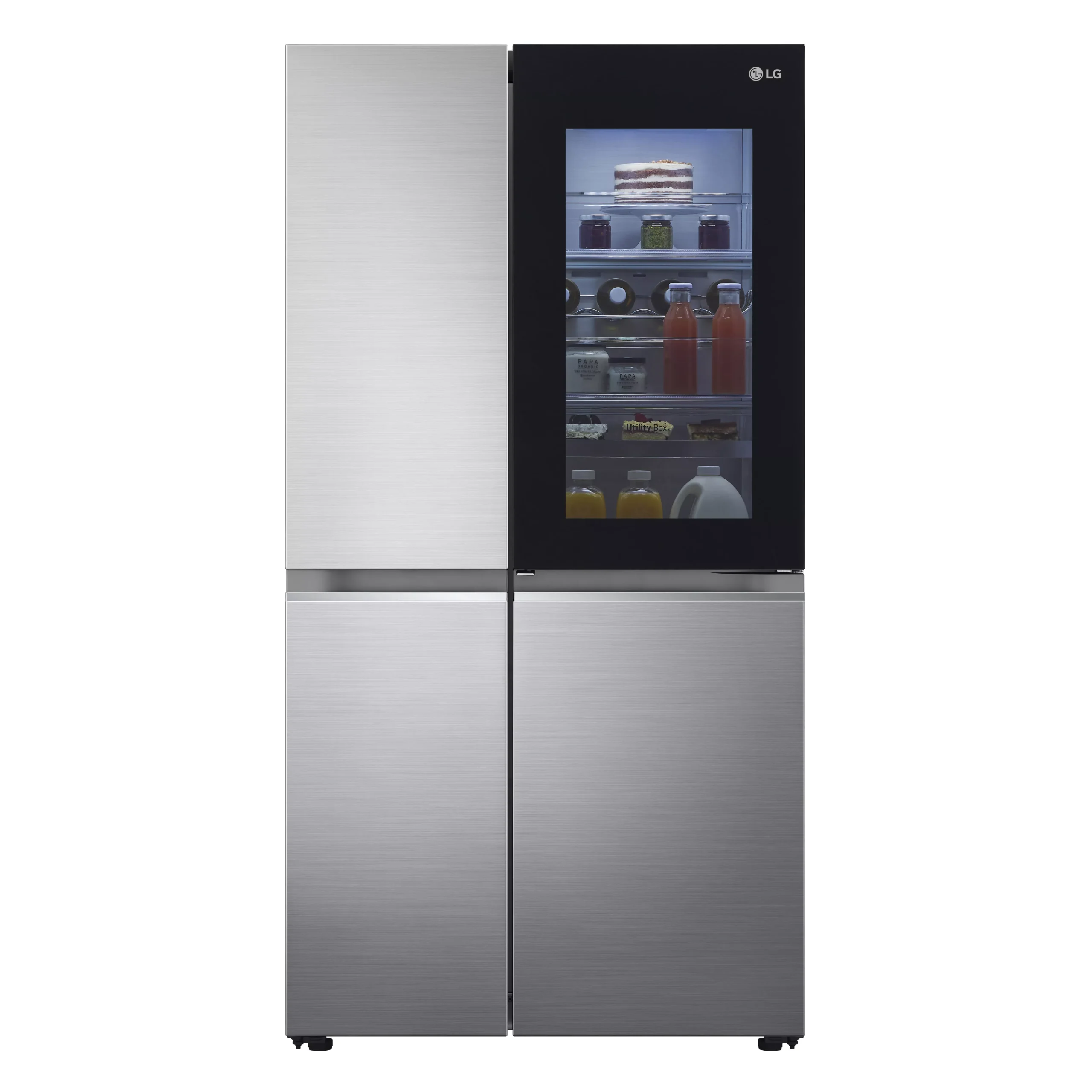 LG GSQV90PZAE_SI American Style Freestanding Frost Free Fridge Freezer - Silver Effect 5 LG GSQV90PZAE_SI American Style Freestanding Frost Free Fridge Freezer - Silver Effect - Image 3