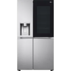 LG GSXV90BSAE American Style Freestanding Frost Free Fridge Freezer - Stainless Steel Effect