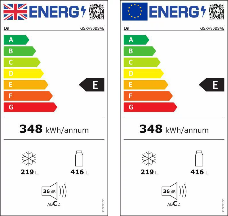 LG GSXV90BSAE American Style Freestanding Frost Free Fridge Freezer - Stainless Steel Effect 4 LG GSXV90BSAE American Style Freestanding Frost Free Fridge Freezer - Stainless Steel Effect - Image 2