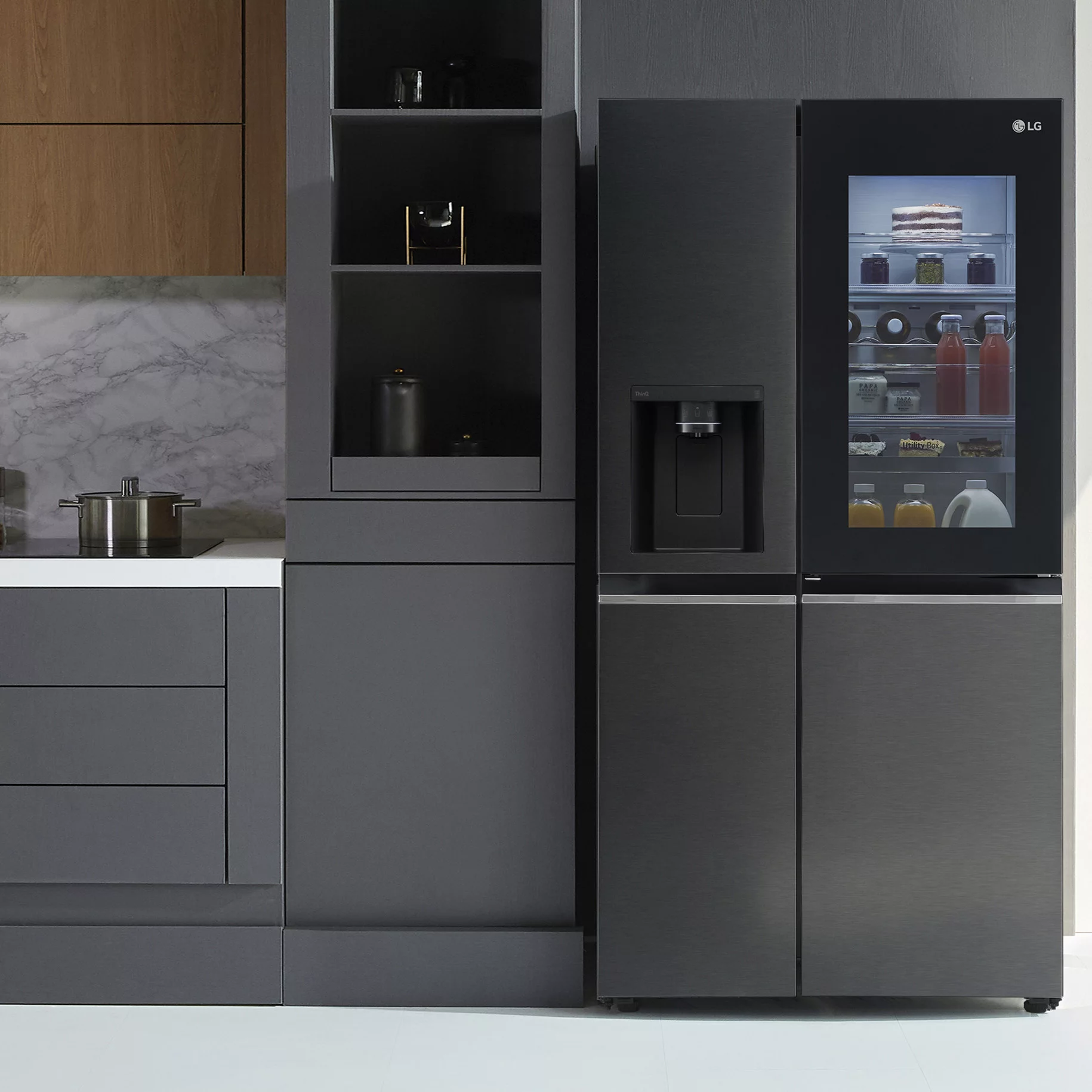 LG GSXV90MCDE_BK American Style Freestanding Frost Free Fridge Freezer - Black 19 LG GSXV90MCDE_BK American Style Freestanding Frost Free Fridge Freezer - Black - Image 17