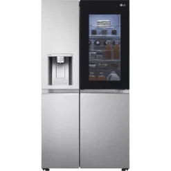 LG GSXV91BSAE American Style Freestanding Frost Free Fridge Freezer - Stainless Steel Effect