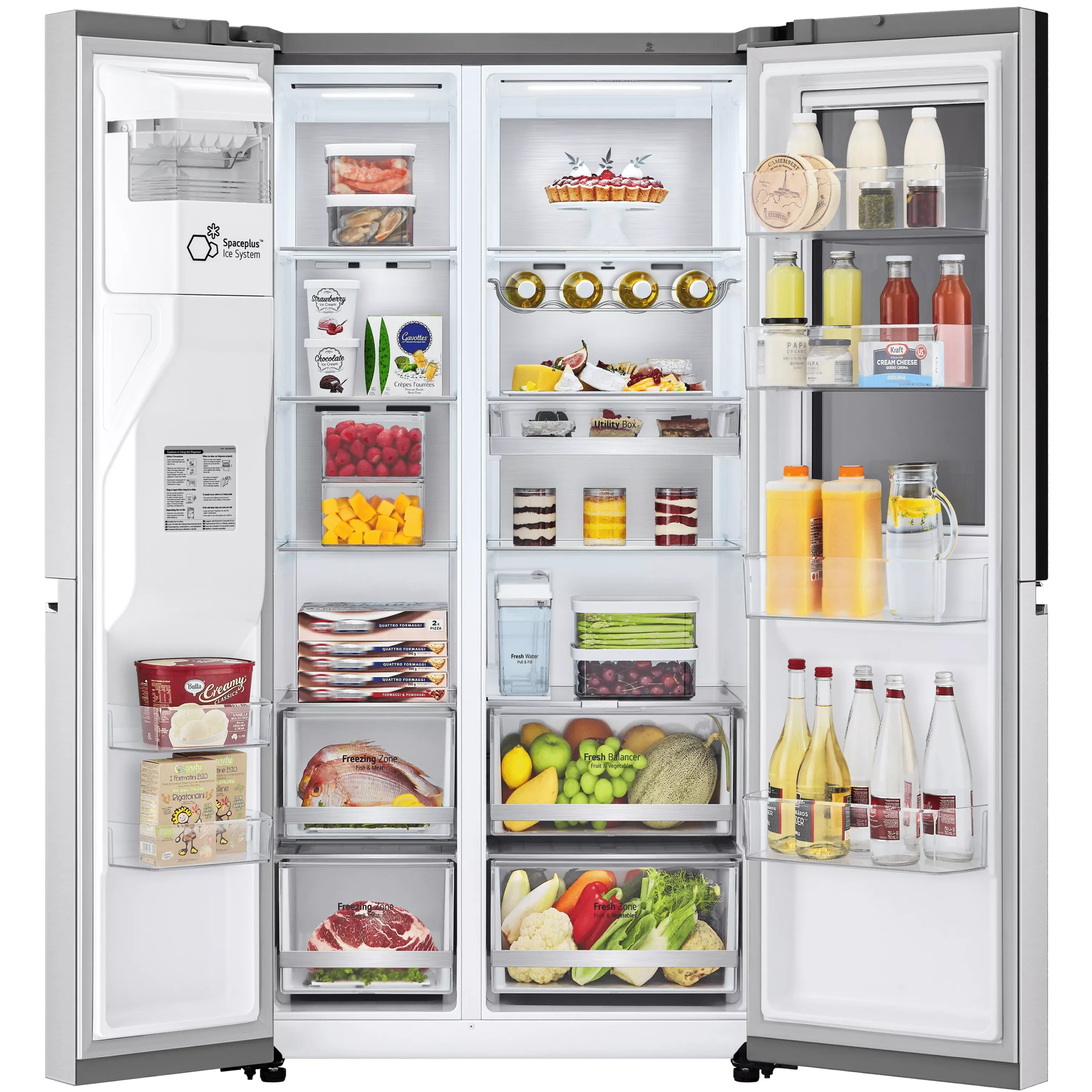 LG GSXV91BSAE American Style Freestanding Frost Free Fridge Freezer - Stainless Steel Effect 7 LG GSXV91BSAE American Style Freestanding Frost Free Fridge Freezer - Stainless Steel Effect - Image 5
