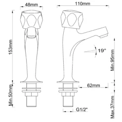 Linville Chrome Effect Kitchen Tap -Prime Kitchen linville chrome effect kitchen tap3663602930716 04bq