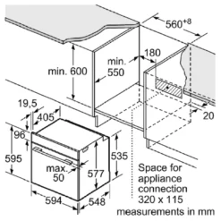 Neff B3CCC0AN0B Built-in Single Multifunction Oven - Stainless Steel 15 Neff B3CCC0AN0B Built-in Single Multifunction Oven - Stainless Steel -Prime Kitchen neff b3ccc0an0b built in single multifunction oven stainless steel4242004248705 02t bq