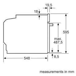 Neff B3CCC0AN0B Built-in Single Multifunction Oven - Stainless Steel 16 Neff B3CCC0AN0B Built-in Single Multifunction Oven - Stainless Steel -Prime Kitchen neff b3ccc0an0b built in single multifunction oven stainless steel4242004248705 03t bq