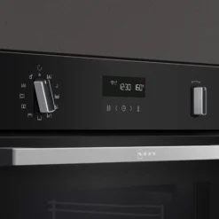 Neff B6ACH7HH0B Built-in Single Electric Multifunction Oven - Black Stainless Steel Effect -Prime Kitchen neff b6ach7hh0b built in single electric multifunction oven black stainless steel effect4242004245834 02c bq