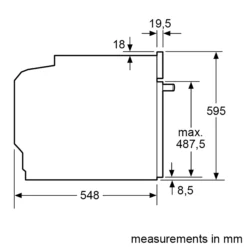 Neff B6ACH7HH0B Built-in Single Electric Multifunction Oven - Black Stainless Steel Effect -Prime Kitchen neff b6ach7hh0b built in single electric multifunction oven black stainless steel effect4242004245834 05t bq