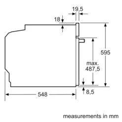 Neff B6CCG7AN0B Built-in Single Pyrolytic Oven - Stainless Steel -Prime Kitchen neff b6ccg7an0b built in single pyrolytic oven stainless steel4242004248682 03t bq