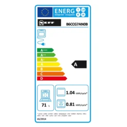 Neff B6CCG7AN0B Built-in Single Pyrolytic Oven - Stainless Steel -Prime Kitchen neff b6ccg7an0b built in single pyrolytic oven stainless steel4242004248682 07t bq