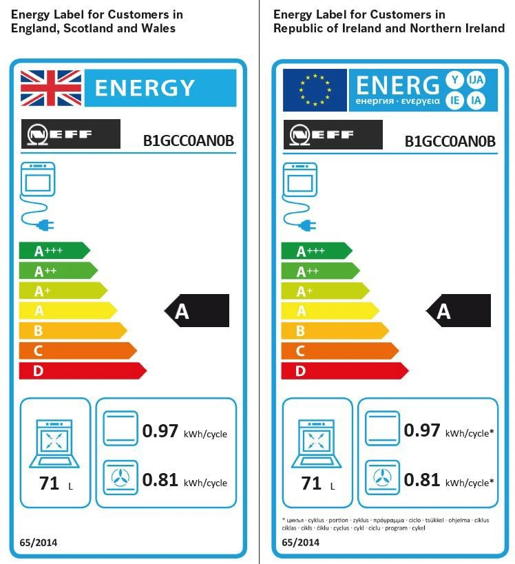 Neff Built-in Single Oven - Stainless Steel 10 Neff Built-in Single Oven - Stainless Steel - Image 8