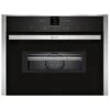 Neff C17MR02N0B Built-in Compact Oven With Microwave - Stainless Steel -Prime Kitchen neff c17mr02n0b built in compact oven with microwave stainless steel4242004182177 02c BQ