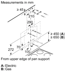 Neff N30 D85IEE1S0B Black Stainless Steel Angled Cooker Hood, (W)80cm 15 Neff N30 D85IEE1S0B Black Stainless Steel Angled Cooker Hood, (W)80cm -Prime Kitchen neff n30 d85iee1s0b black stainless steel angled cooker hood w 80cm4242004247173 03t bq