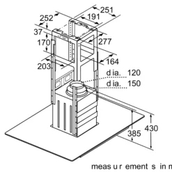 Neff N50 I95GBE2N0B Stainless Steel Island Cooker Hood, (W)89.8cm -Prime Kitchen neff n50 i95gbe2n0b stainless steel island cooker hood w 89 8cm4242004234968 02t bq