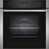 Neff Slide&Hide B3ACE4HN0B Built-in Single Multifunction Oven - Black -Prime Kitchen neff slide hide b3ace4hn0b built in single multifunction oven black4242004225164 02c