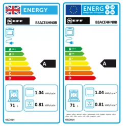 Neff Slide&Hide B3ACE4HN0B Built-in Single Multifunction Oven - Black 9 Neff Slide&Hide B3ACE4HN0B Built-in Single Multifunction Oven - Black -Prime Kitchen neff slide hide b3ace4hn0b built in single multifunction oven black4242004225164 EUP EN