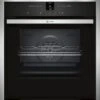 Neff Slide&Hide B47CR32N0B Built-in Single Multifunction Oven - Stainless Steel Stainless Steel Effect -Prime Kitchen neff slide hide b47cr32n0b built in single multifunction oven stainless steel stainless steel effect4242004181521 02c bq