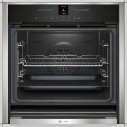 Neff Slide&Hide B57CR22N0B Built-in Single Pyrolytic Oven - Stainless Steel Stainless Steel Effect -Prime Kitchen neff slide hide b57cr22n0b built in single pyrolytic oven stainless steel stainless steel effect4242004181897 02i BQ