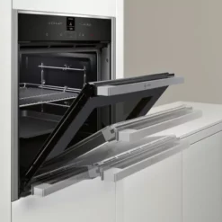 Neff Slide&Hide B57CR22N0B Built-in Single Pyrolytic Oven - Stainless Steel Stainless Steel Effect -Prime Kitchen neff slide hide b57cr22n0b built in single pyrolytic oven stainless steel stainless steel effect4242004181897 04bq