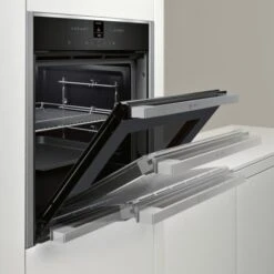 Neff Slide&Hide B57CR22N0B Built-in Single Pyrolytic Oven - Stainless Steel Stainless Steel Effect -Prime Kitchen neff slide hide b57cr22n0b built in single pyrolytic oven stainless steel stainless steel effect4242004181897 34c bq