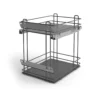 Orion Grey Soft-close Universal Pull-out Storage, (H)506mm (W)400mm -Prime Kitchen orion grey soft close universal pull out storage h 506mm w 400mm8010880013009 01c bq