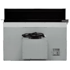 PANDORA-BLK Tempered Glass Downdraft Slide Lift Cooker Hood (W)79.8cm - Black -Prime Kitchen pandora blk tempered glass downdraft slide lift cooker hood w 79 8cm black8020283041868 05c bq