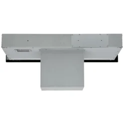 PANDORA-BLK Tempered Glass Downdraft Slide Lift Cooker Hood (W)79.8cm - Black -Prime Kitchen pandora blk tempered glass downdraft slide lift cooker hood w 79 8cm black8020283041868 08c bq