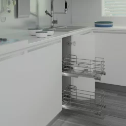 Pull-out Basket For 300mm Cabinet (W)260mm -Prime Kitchen pull out basket for 300mm cabinet w 260mm5017524759753 02i bq