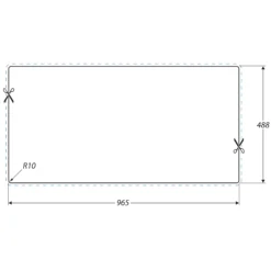 Rangemaster Arlington Brushed Stainless Steel 1.5 Bowl Sink & Drainer LH (W)508mm X (L)985mm 11 Rangemaster Arlington Brushed Stainless Steel 1.5 Bowl Sink & Drainer LH (W)508mm X (L)985mm -Prime Kitchen rangemaster arlington brushed stainless steel 1 5 bowl sink drainer lh w 508mm x l 985mm5015834046228 02t bq