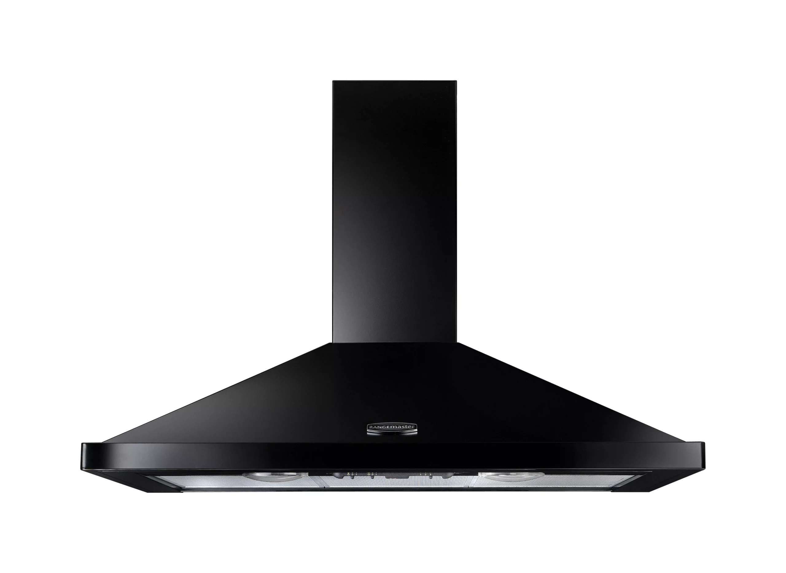 Rangemaster Chimney Hood LEIHDC90BC Black Steel Chimney Cooker Hood, (W)99.8cm 3 Rangemaster Chimney Hood LEIHDC90BC Black Steel Chimney Cooker Hood, (W)99.8cm