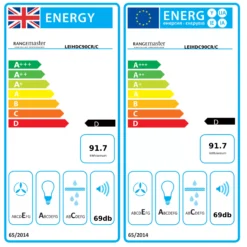 Rangemaster Chimney Hood LEIHDC90BC Cream Steel Chimney Cooker Hood, (W)89.8cm -Prime Kitchen rangemaster chimney hood leihdc90bc cream steel chimney cooker hood w 89 8cm5028683095583 EUP EN