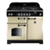 Rangemaster CLA100DFFCRC Freestanding Electric Range Cooker With Gas Hob